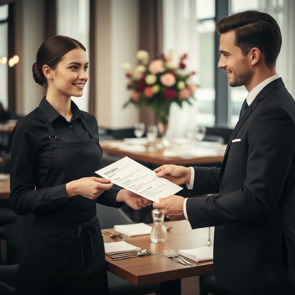 Server Duties Resume