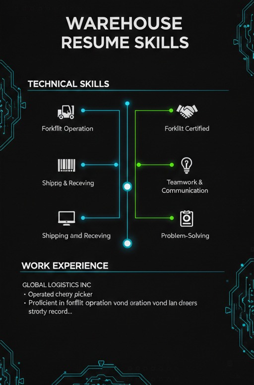 warehouse worker resume skills