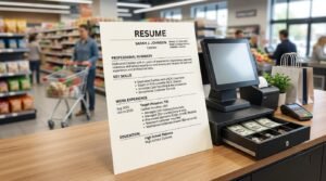 Resume for a Cashier