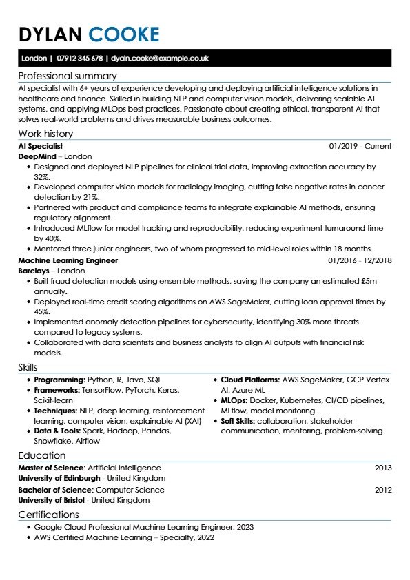 AI resume screening skills and experience analysis